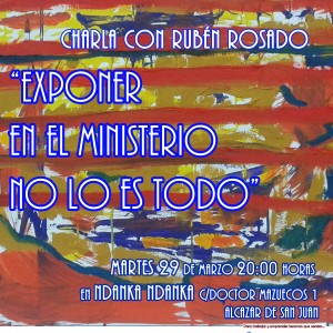 Cartel Encuentro ManchaCentroInnova Marzo2016 Ruben Rosado